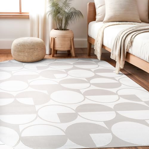 Living Room Area Rug 8x10 Modern Luxury Ultra Soft Vintage Indoor Area Rugs - Image 5