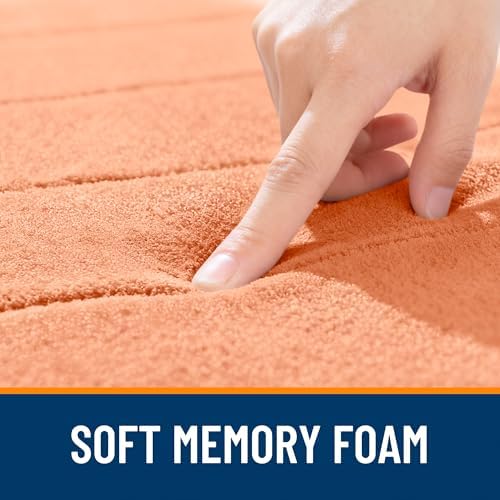 OLANLY Memory Foam Large Bath Mat 59x34, Super Soft Absorbent Bathroom Rugs - Image 5
