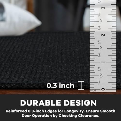 KOZYFLY 3x20 Long Runner Carpet, Woven Washable Non Slip Hallway Rug, Heathered - Image 4