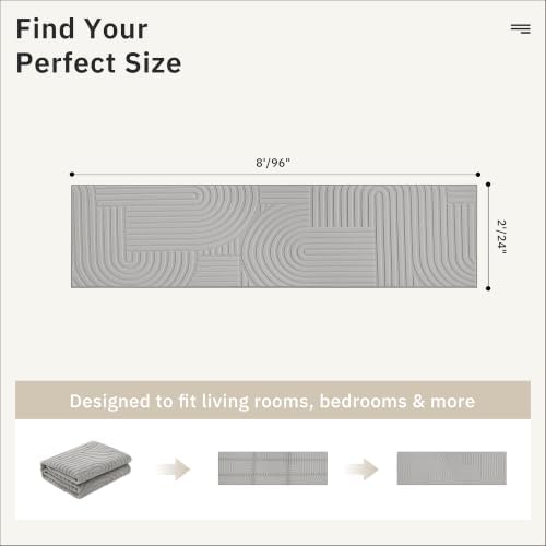 Soalmost 2x8 Washable Kitchen Runner Rug - Image 2