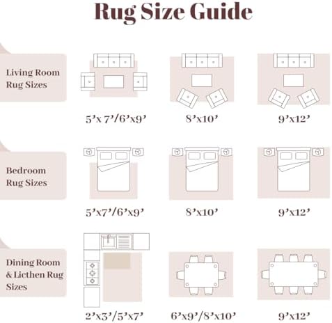 Homemate Washable Rug 4x6 Area Rugs - Image 6