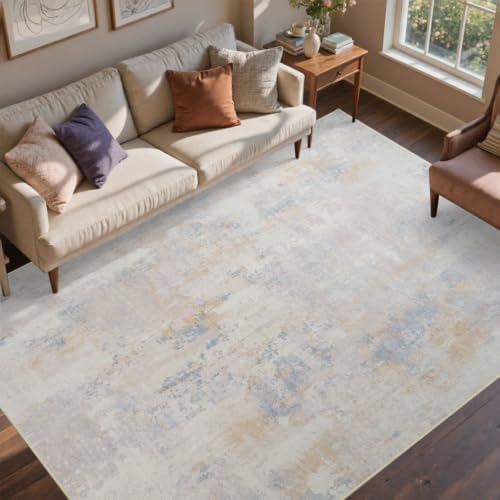 9x12 Ft Abstract Washable Area Rugs by Cuzwlovita