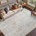 6x9 Ft Abstract Washable Area Rugs by Cuzwlovita