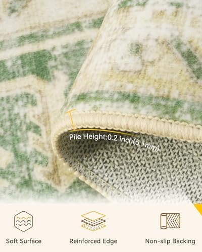 RELEANY Washable Area Rug - Image 2