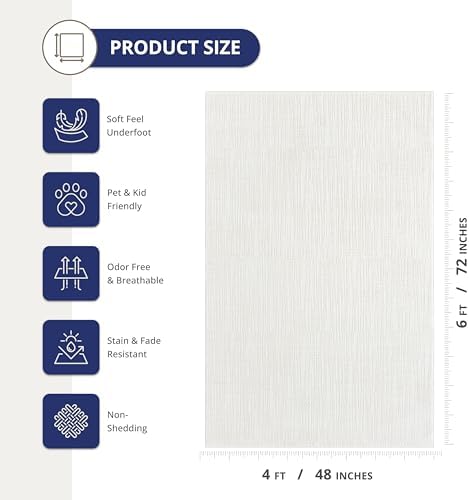 Abani Cream Area Rug - Image 2