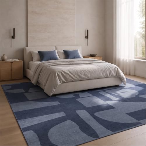 8x10 Area Rugs for Living Room Large Modern Washable Rug - Image 3