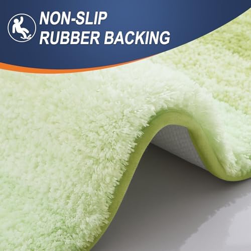 OLANLY Bathroom Rugs Mat 30x20, Extra Soft Absorbent Microfiber Bath Rugs - Image 4