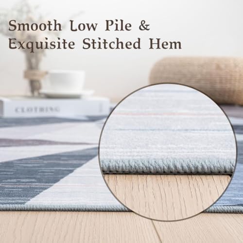 HOMFINE Washable Modern Area Rug - Image 5