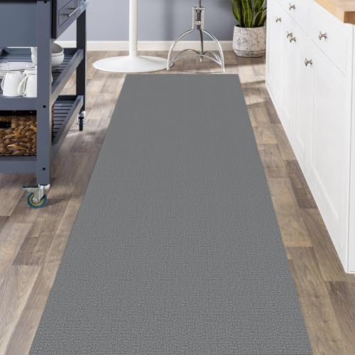 KOZYFLY 3x8 Runner Carpet, Washable Non Slip Kitchen Hallway Rug - Image 2