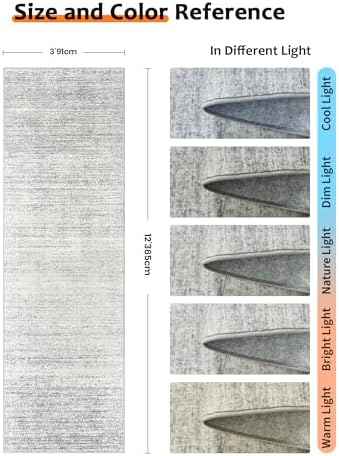 3x12 Runner Rug Non Slip, Washable Rug Runners - Image 2