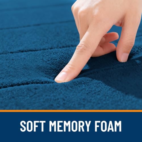 OLANLY Memory Foam Bath Mat 36x24, Super Soft and Absorbent Bathroom Rugs - Image 5