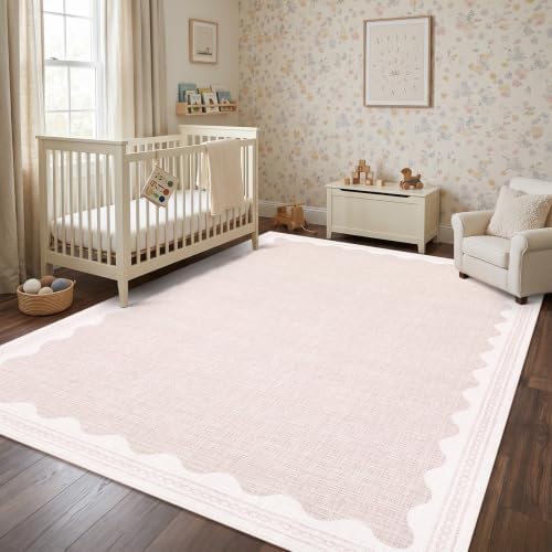 GarveeHome Scalloped Rug by GarveeHome