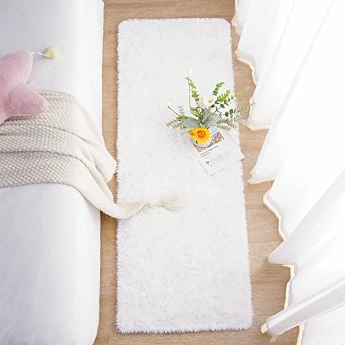 Chicrug Soft Runner Rugs for Bedroom Living Room Plush Fluffy Rug 2x8 - Image 5