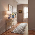 SAFAVIEH Hudson Shag Runner Rug 2'3"x12', Soft Plush Grey & Ivory SGH280B by Unknown