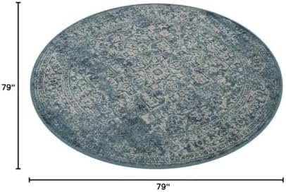 SAFAVIEH Evoke Round Rug 6'7" - Image 2
