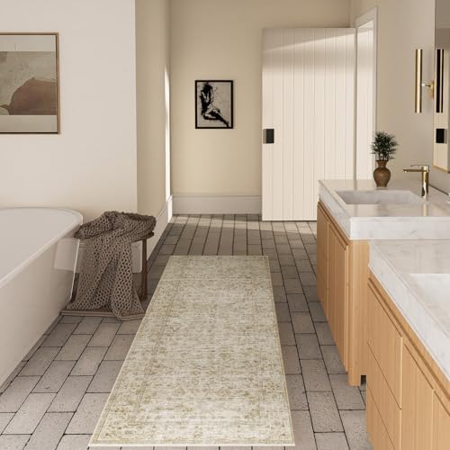 Washable Kitchen Rug Runners for Hallways: 2'x10' Bedroom Runner Rug Non Slip - Image 6