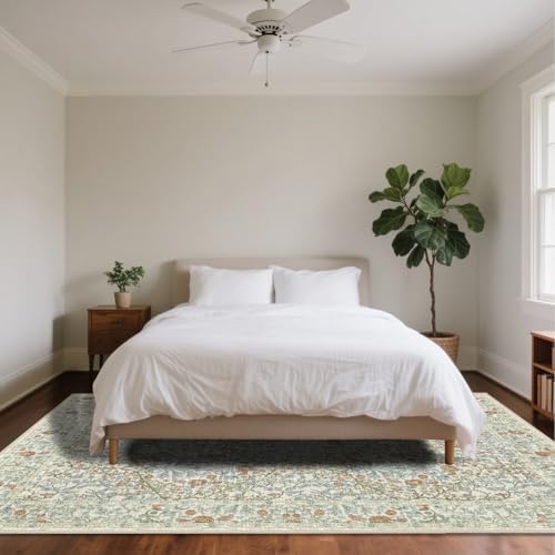 6x9 Washable Area Rugs for Living Room Soft Carpet - Image 3
