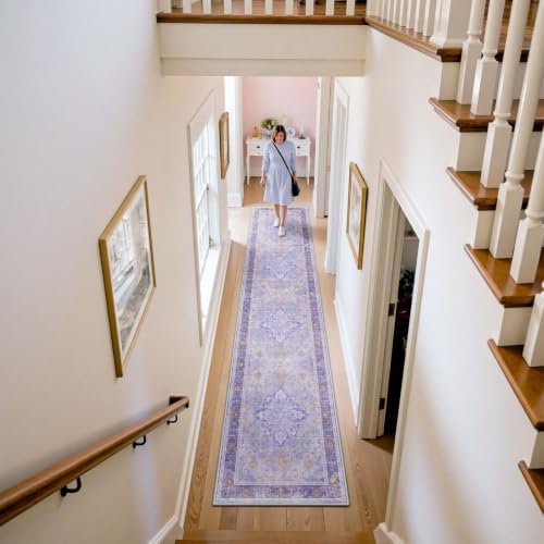RELEANY Washable Area Rug, Runner 2'6"x12' - Image 3
