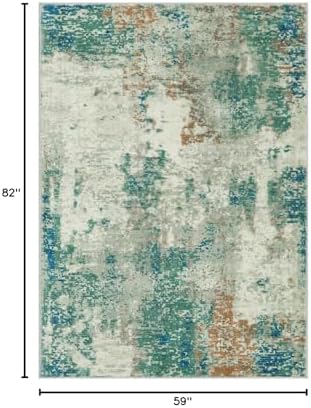 Lahome Modern Abstract Area Rug 5x7 Rugs - Image 2