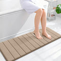 OLANLY Memory Foam Long Bathroom Rugs Runner 47x17, Super Soft Absorbent by OLANLY