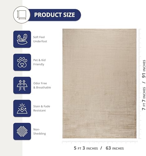Abani Beige Area Rug - Image 2
