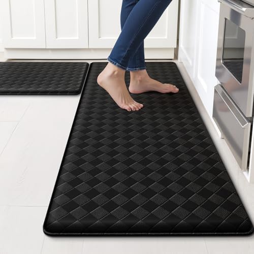 TranquilRelax 2-Piece Kitchen Mats, Cushioned Non-Slip Floor Mats by Unknown