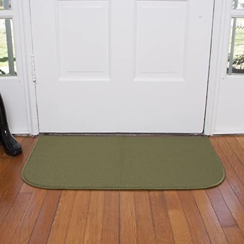 Ritz Solid Accent Rug: 18" x 30" Stain Resistant Kitchen or Living Room Floor - Image 5