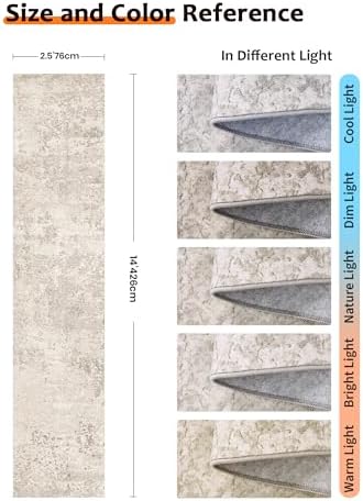 2'6"x14 Runner Rug Non Slip, Washable Runners - Image 2