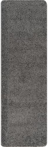 Area Rug 2x7 Dark Gray Runner Washable Indoor Rug Ultra Plus Thick Pile Solid - Image 3