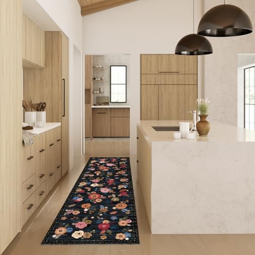 Washable Kitchen Rug Runner for Hallway: 2'6"x8' Carpet Runner Rug Non Slip - Image 4