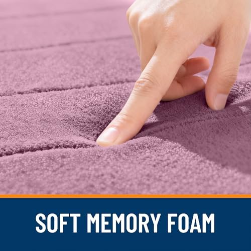 OLANLY Memory Foam Long Bathroom Rugs Runner 70x24, Super Soft Absorbent - Image 5
