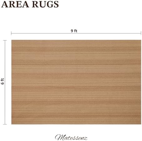 MatEssenz 6x9 Area Rugs for Living Room – Machine Washable Boho Woven Rug - Image 2