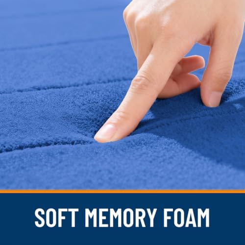 OLANLY Memory Foam Bath Mat 30x20, Super Soft and Absorbent Bathroom Rugs - Image 5