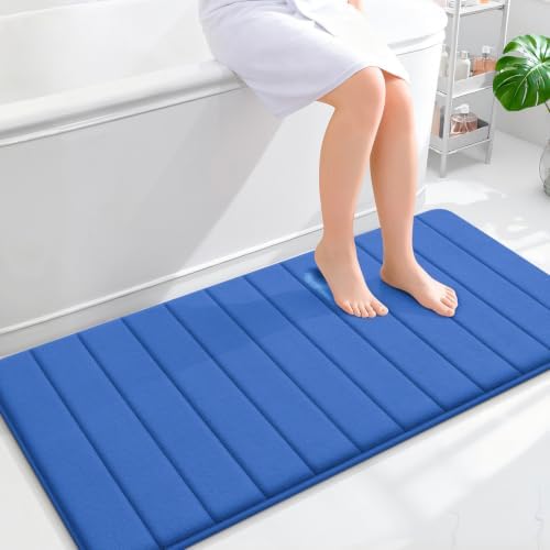 OLANLY Memory Foam Long Bathroom Rugs Runner 47x24, Super Soft Absorbent by OLANLY