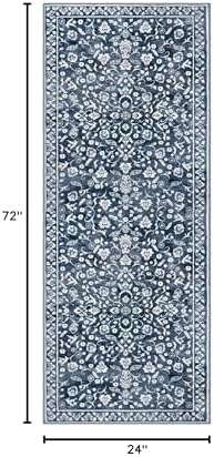 Washable Vintage 2x6 Runner Rug Non Slip Runners - Image 2