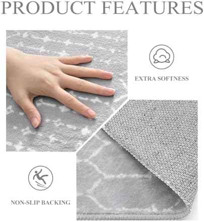 Lahome Moroccan Washable Rug Runner 2x10 Non-Slip Runner Rug - Image 5