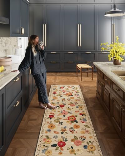 Machine Washable Rug Runners for Hallways: 2x10 Kitchen Rug Non Slip Carpet by palohom