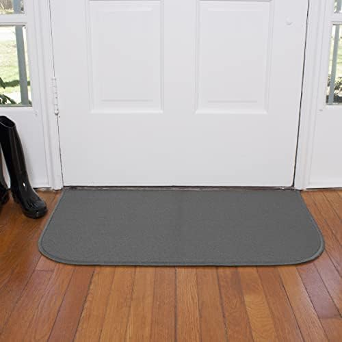 Ritz Solid Accent Rug: 18" x 30" Stain Resistant Kitchen or Living Room Floor - Image 5