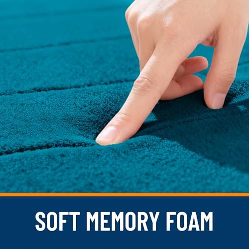 OLANLY Memory Foam Bath Mat 35x16, Super Soft and Absorbent Bathroom Rugs - Image 5