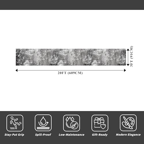 3x20 ft Extra Long Hallway Runner Rug - Image 2