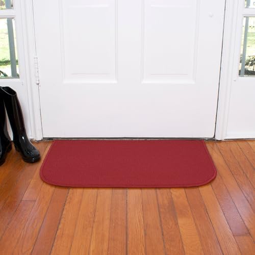 Ritz Solid Accent Rug: 18" x 30" Stain Resistant Kitchen or Living Room Floor - Image 6