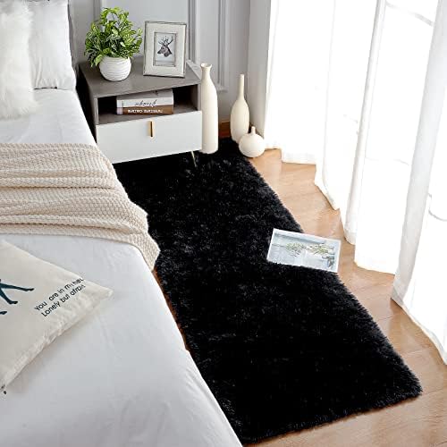 Chicrug Soft Runner Rugs for Bedroom Living Room Plush Fluffy Rug 2x5 - Image 3