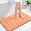 OLANLY Memory Foam Bath Mat 35x24, Super Soft and Absorbent Bathroom Rugs by OLANLY