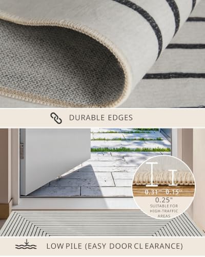 3x5 Entryway Rug Washable Area Rug Carpet - Image 4