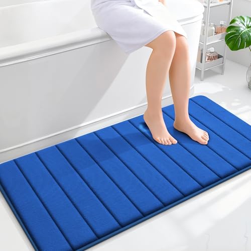 OLANLY Memory Foam Long Bathroom Rugs Runner 47x24, Super Soft Absorbent by OLANLY