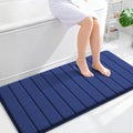OLANLY Memory Foam Long Bathroom Rugs Runner 47x24, Super Soft Absorbent by OLANLY