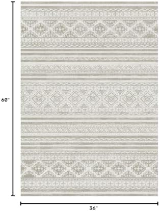 RUGSURE Washable Area Rugs 3' x 5 ' - Image 2