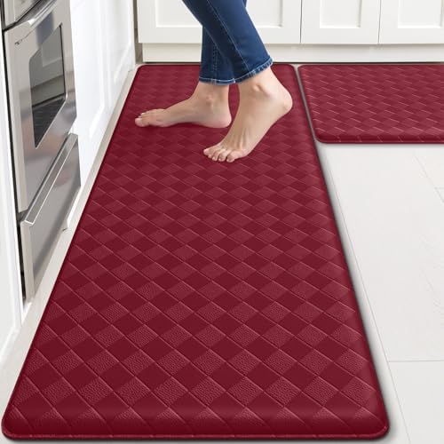 TranquilRelax 2-Piece Kitchen Mats, Cushioned Non-Slip Floor Mats by Unknown