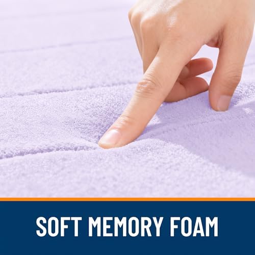 OLANLY Memory Foam Bath Mat 30x20, Super Soft and Absorbent Bathroom Rugs - Image 5