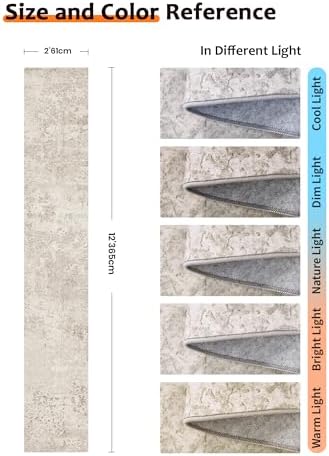 2x12 Runner Rug Non Slip, Washable Rug Runners - Image 2